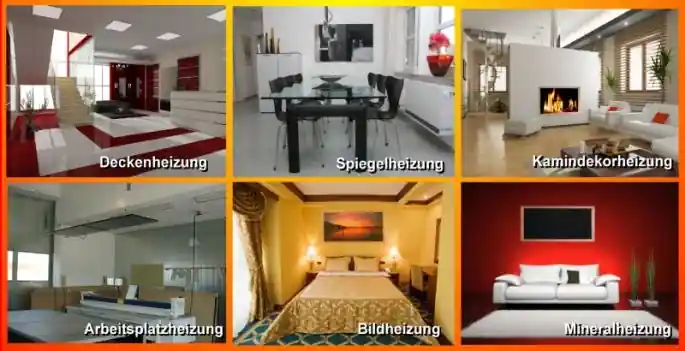 Infrarotheizung - im Gesundbaumarkt in München - einfach zu integrieren Infrarotheizung - im Gesundbaumarkt in München - einfach zu integrieren. Infrarotheizungen können als Deckenheizung, Spiegelheizung oder mit schönen und individuellen Dekors - als Bildheizung - einfach und stilvoll in Wohnung oder Büro integriert werden.